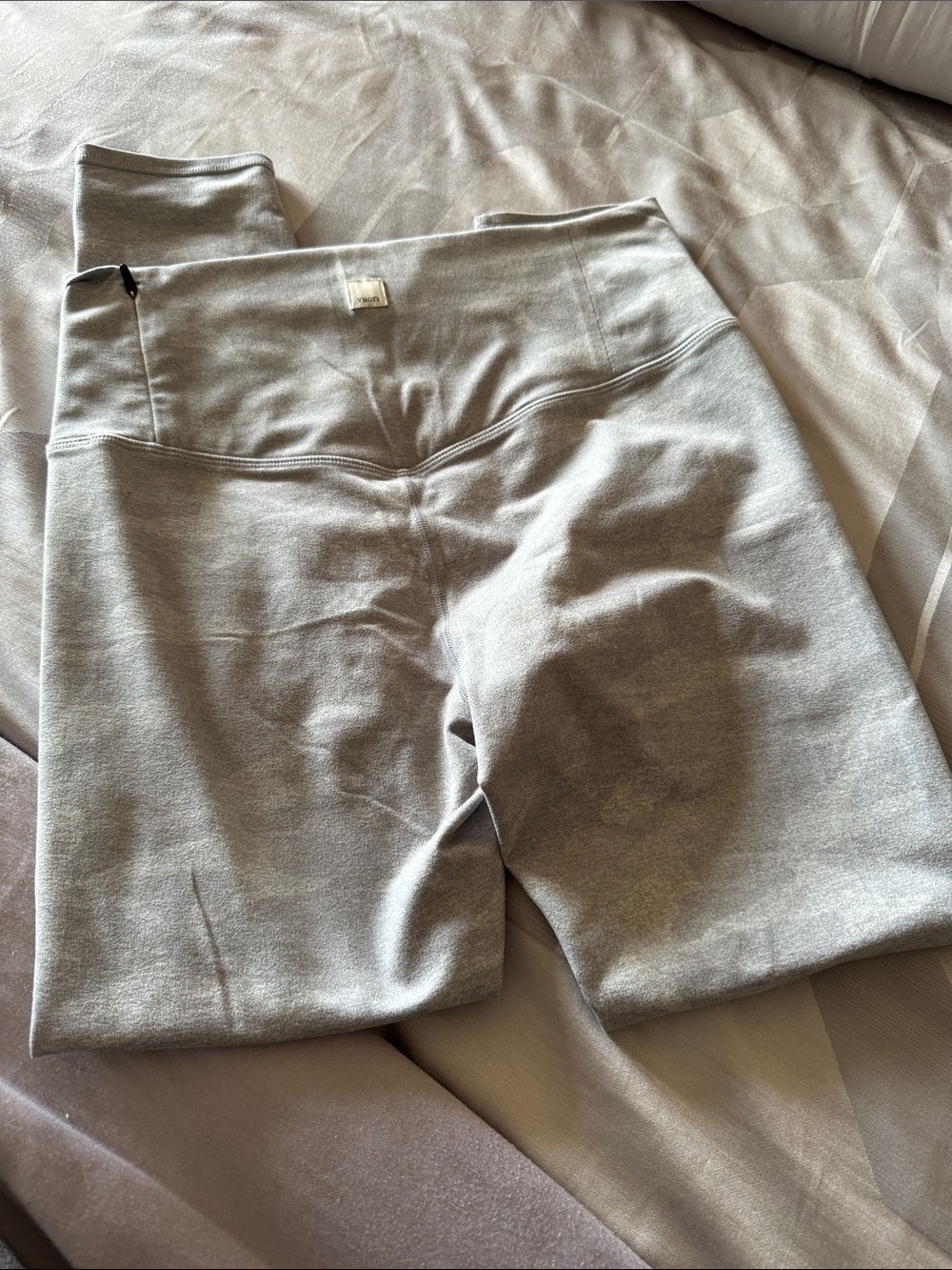 Vuori Light Gray camo Leggings with High Waist